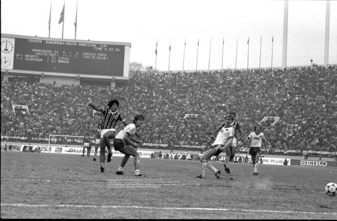 Fotos inéditas da final do Mundial Interclubes de 1983 – Grêmio x Hamburgo